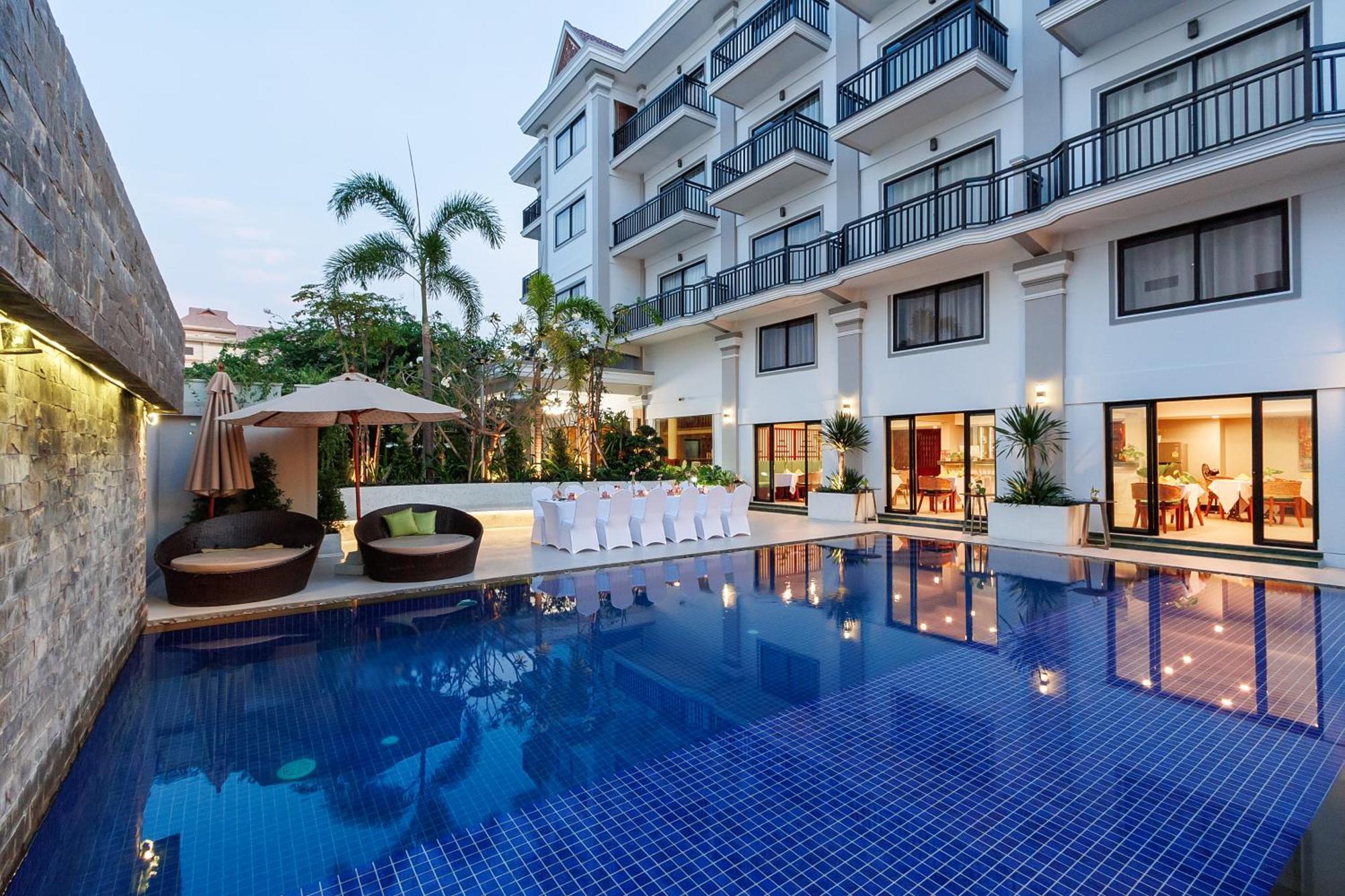 Ratana Angkor Hotel Ciudad de Siem Riep Exterior foto
